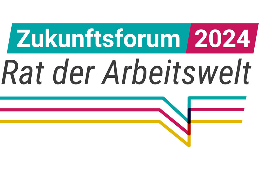 Logo Zukunftsforum 2024 - Rat der Arbeitswelt