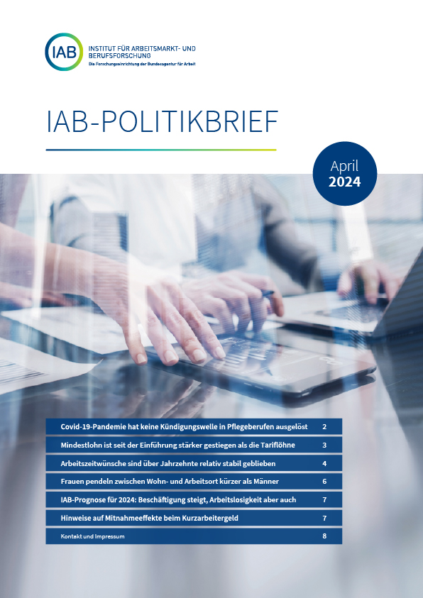 Titelbild IAB-Politikbrief April 2024