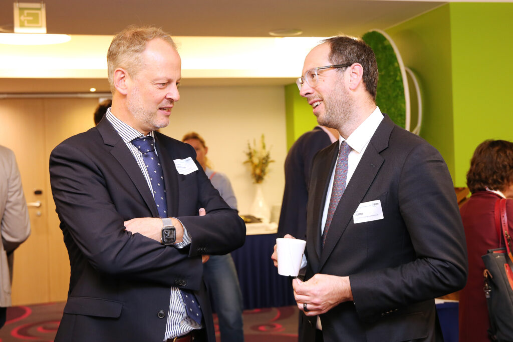 v.l.n.r.: Christoph Ziegenhohn (Europavertretung der BA) und Niels Lieman (UWV Netherlands)