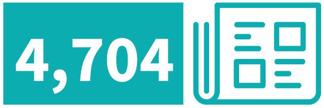 The picture shows the number 4704 and beside it the icon of a newspaper.